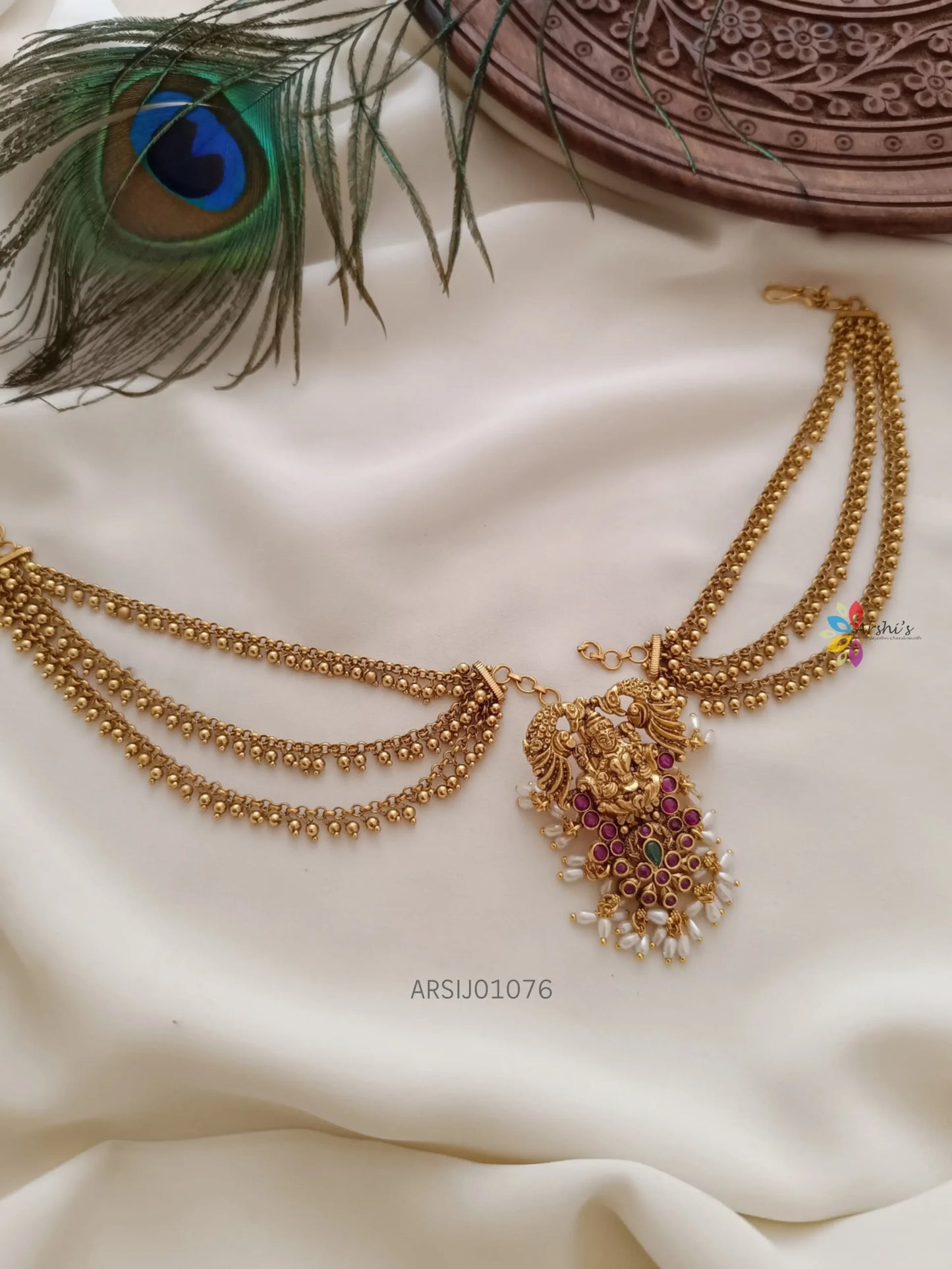 Traditional Styling Hair Accessorie with Earchains