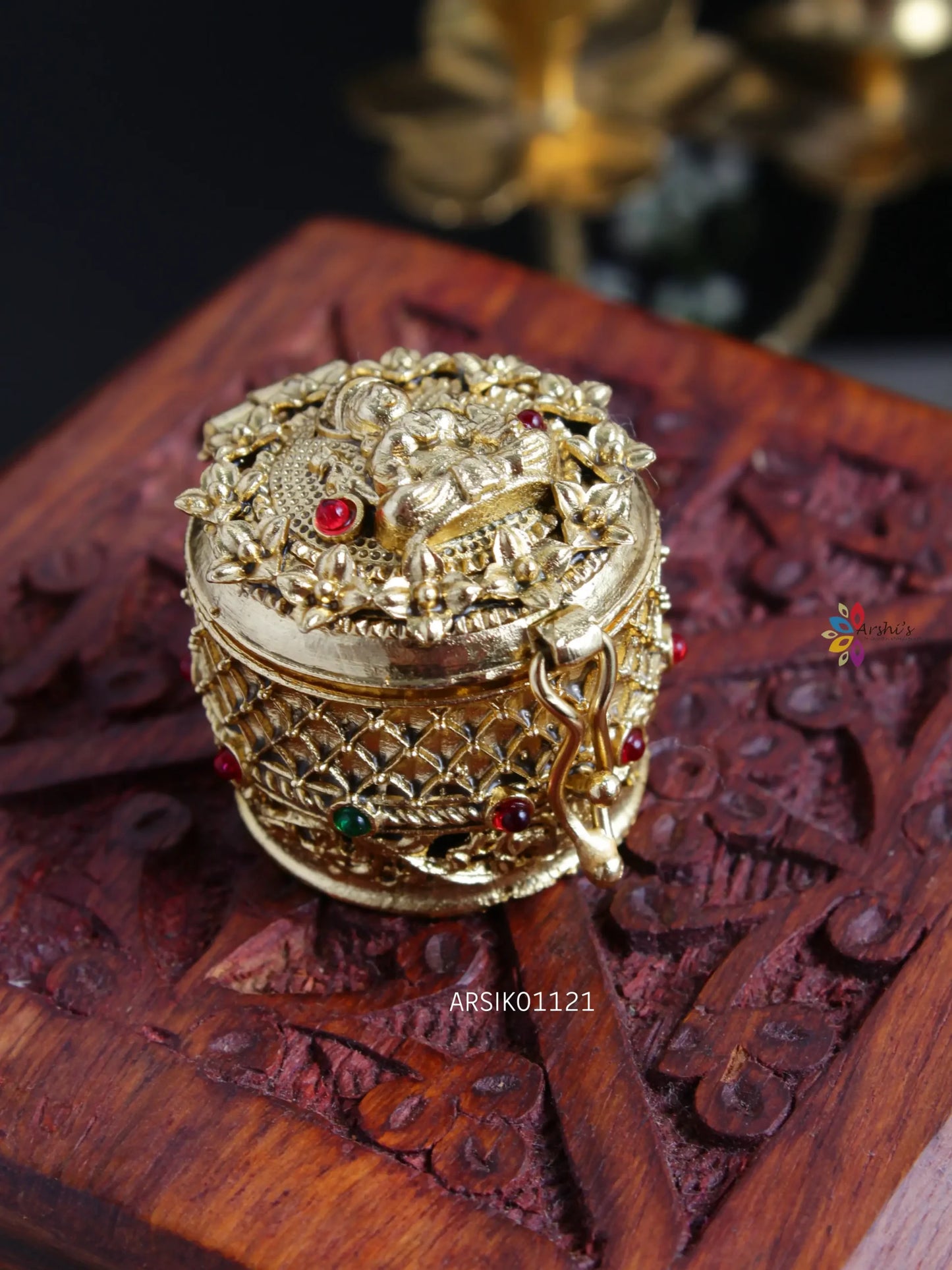 Divine Lakshmi Kumkum Box