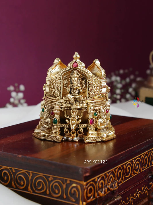 Traditional Ganesha Kumkum Box