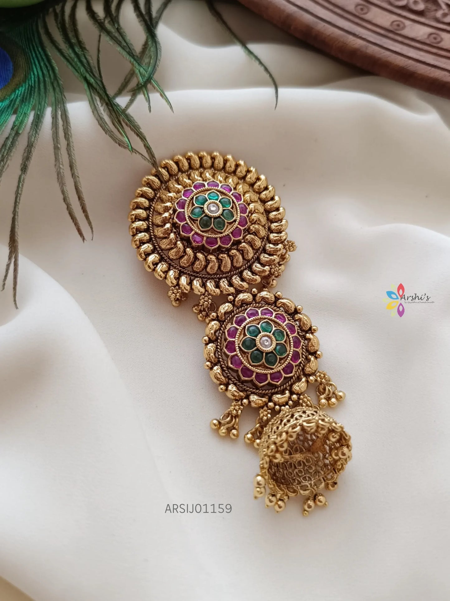 Imitation Three Layer Hair Accessory