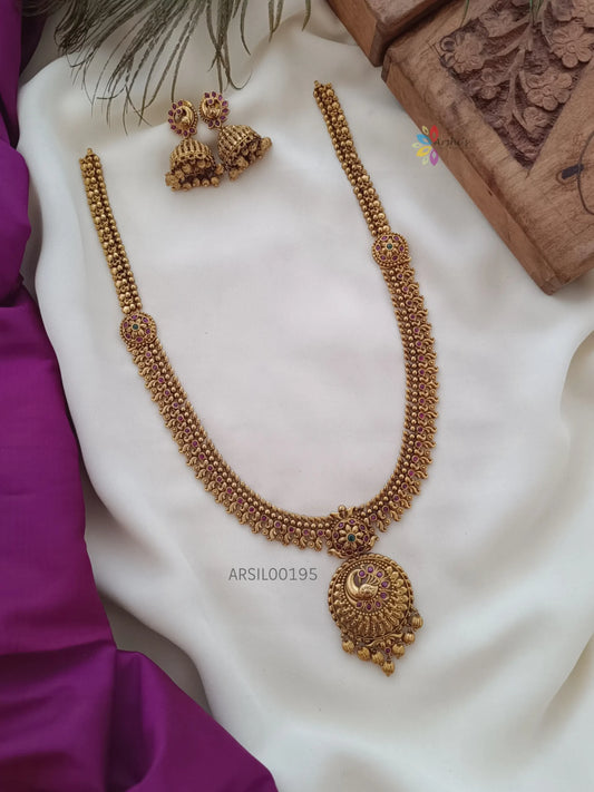 Trendy antique peacock kemp haram