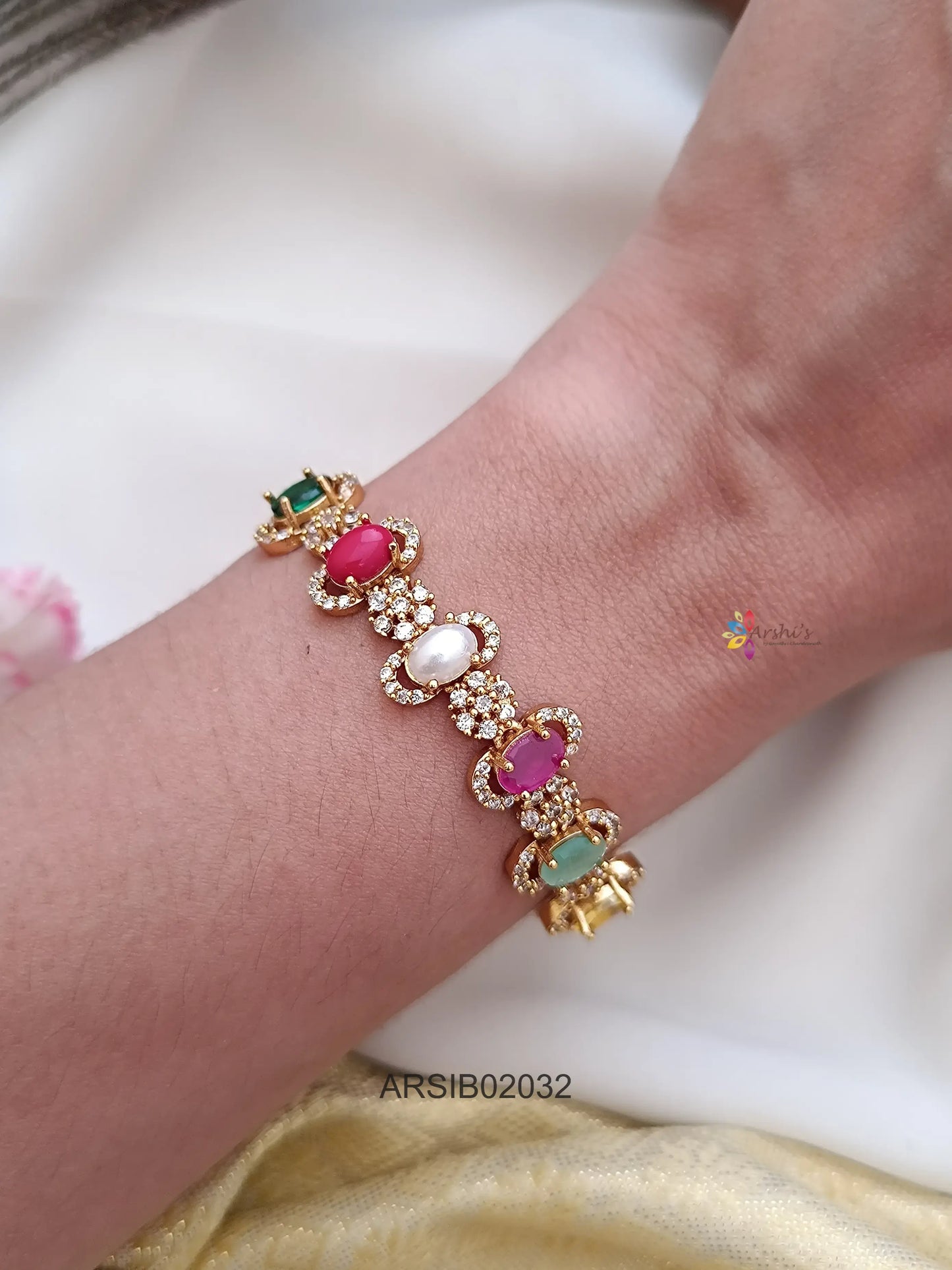 Navarathna Stone Bracelet