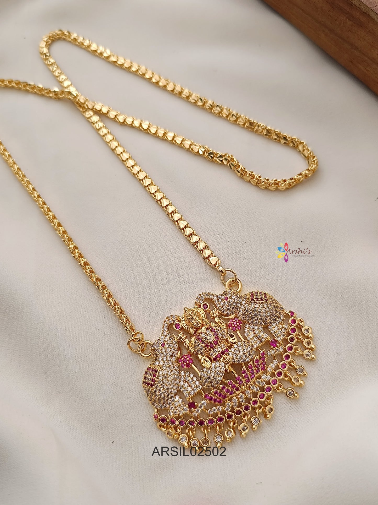Chain with Lakshmi Pendant Haram