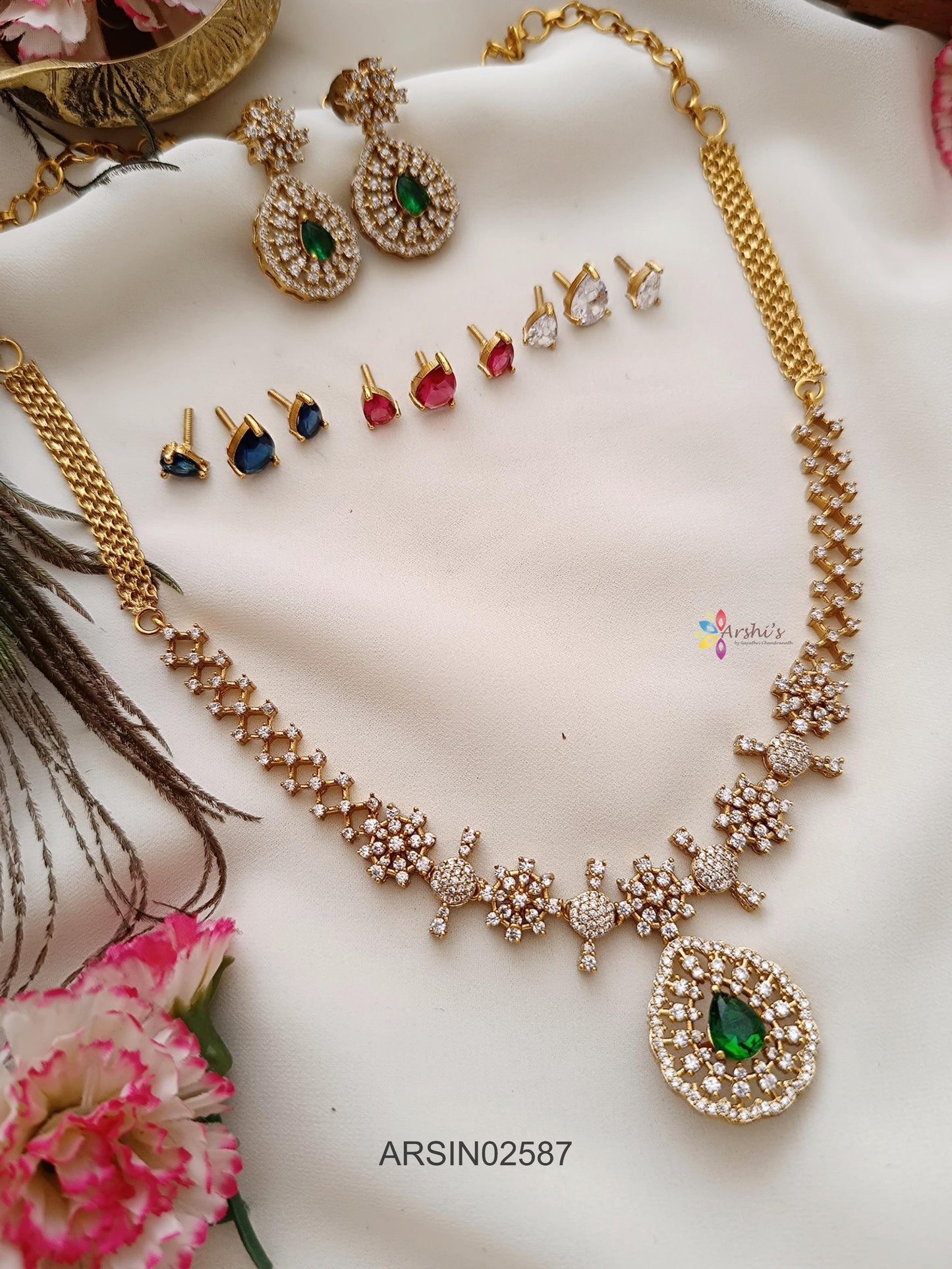 Stone Changiable Necklace