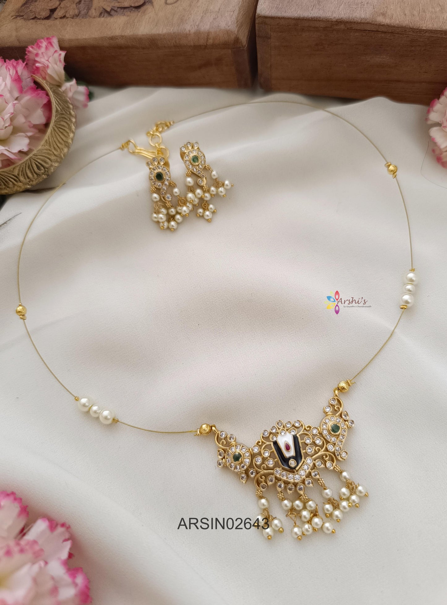 Balaji Pendant Invisible Necklace