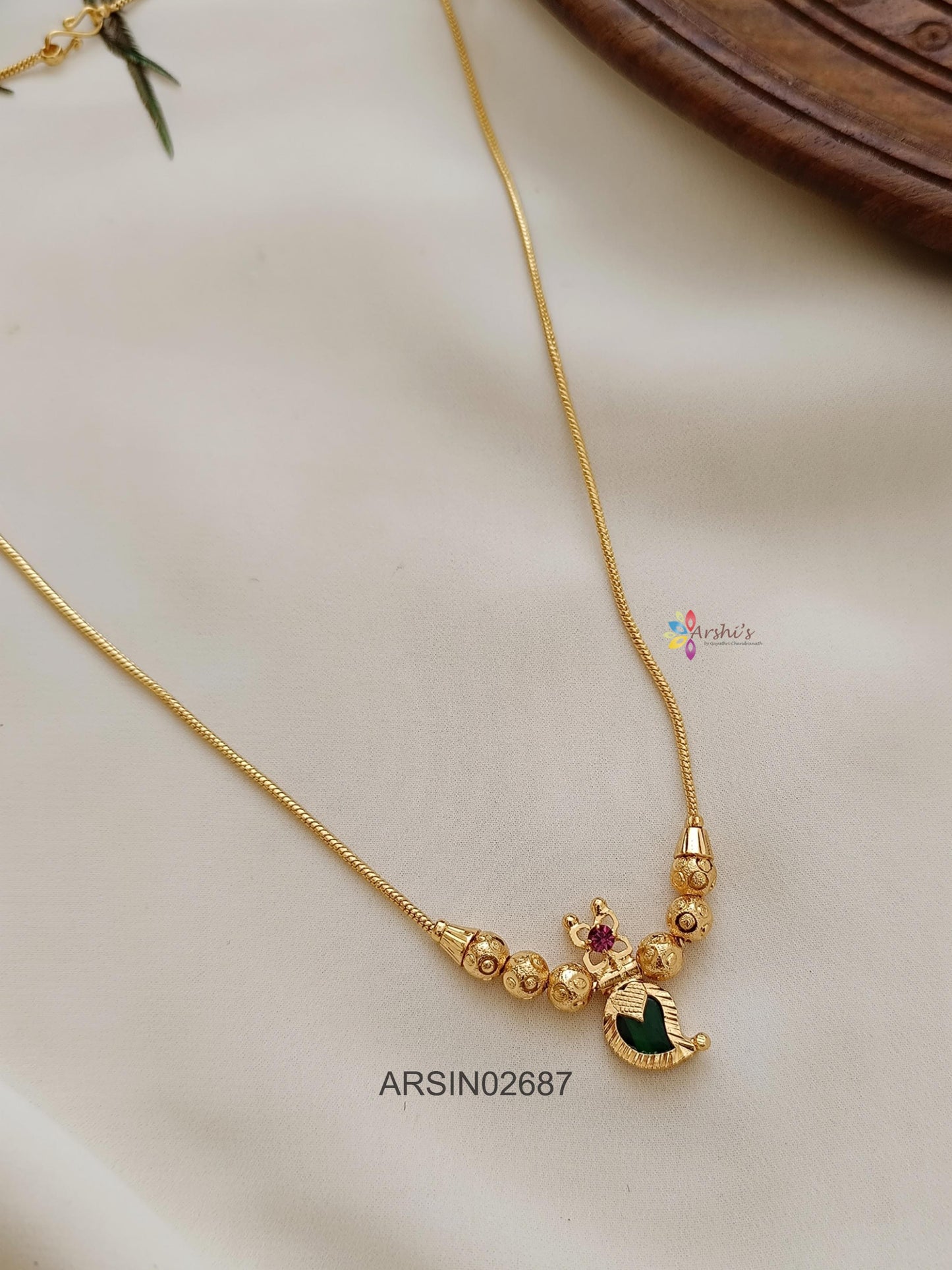 Mango Palakka Necklace