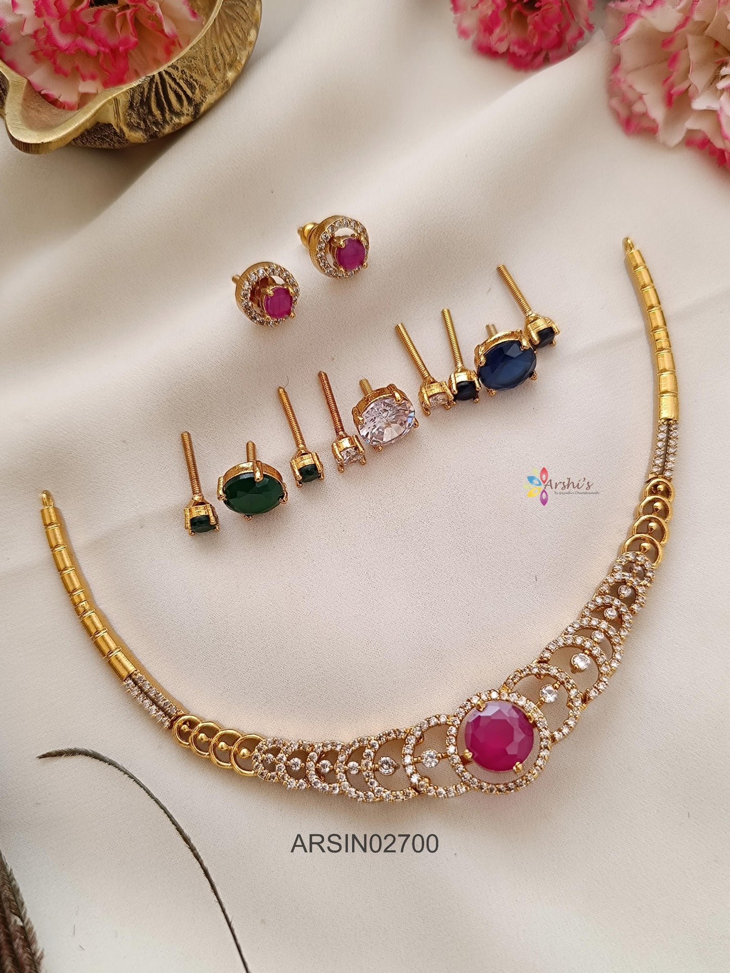 Stone Changiable Necklace