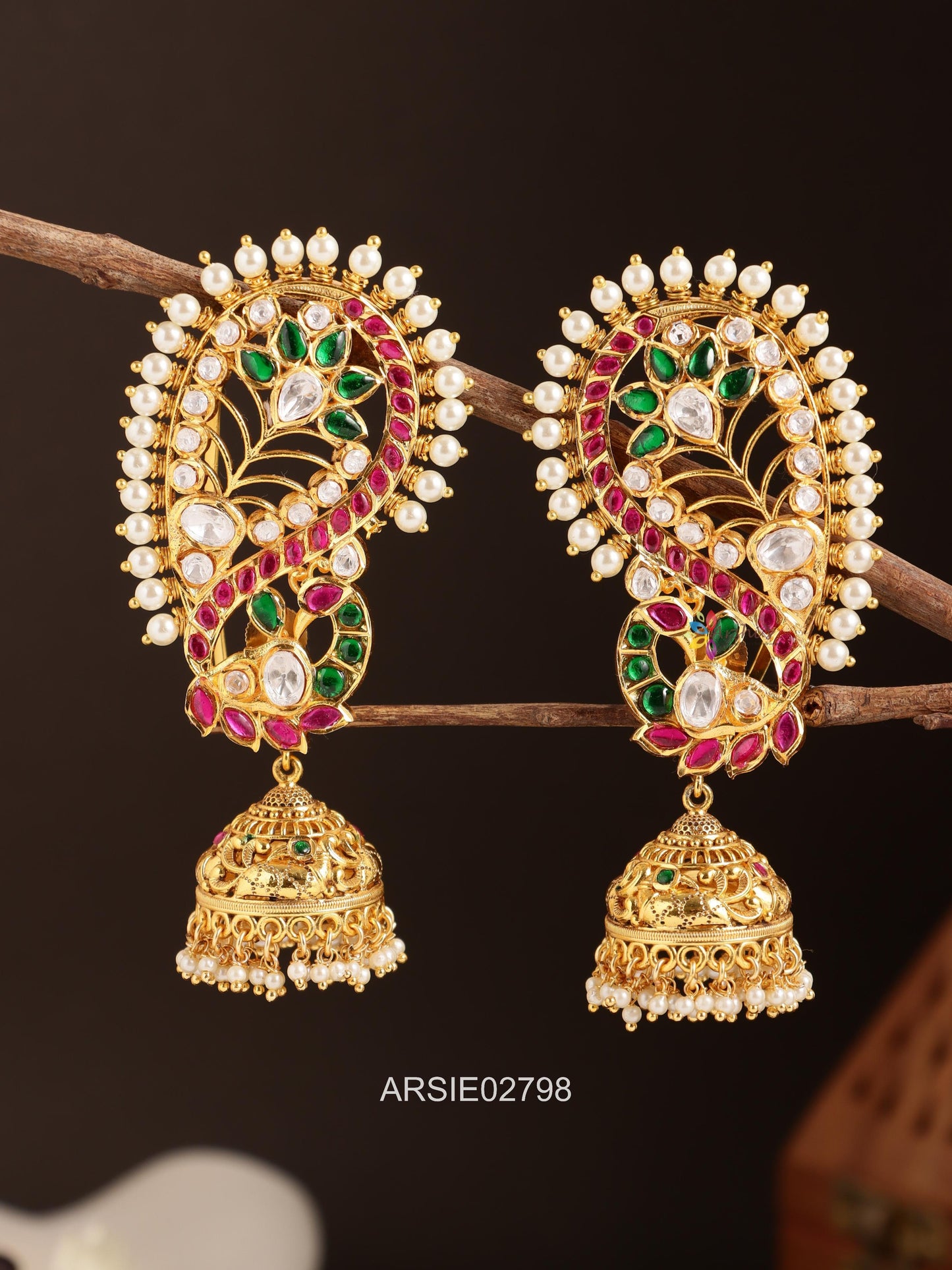 Peaock Design Earcuffs