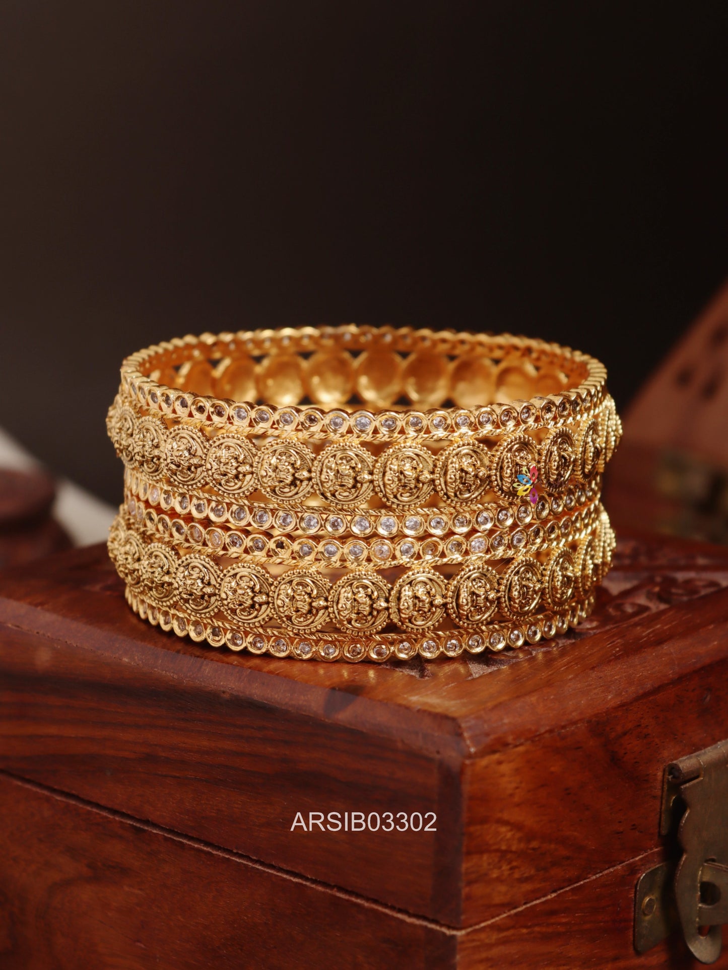 Lakshsmi Coin Kada Bangles
