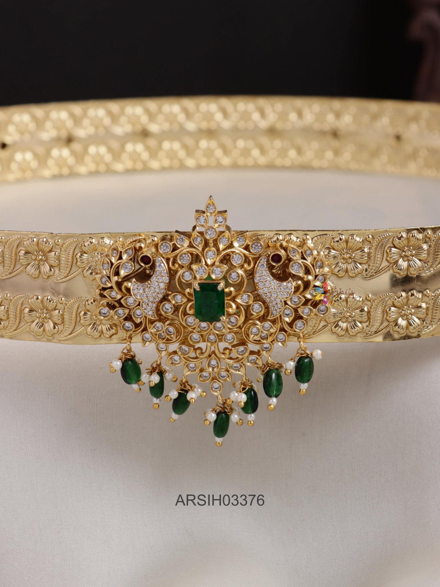 Peacock Stone Pendant Plain Hipbelt