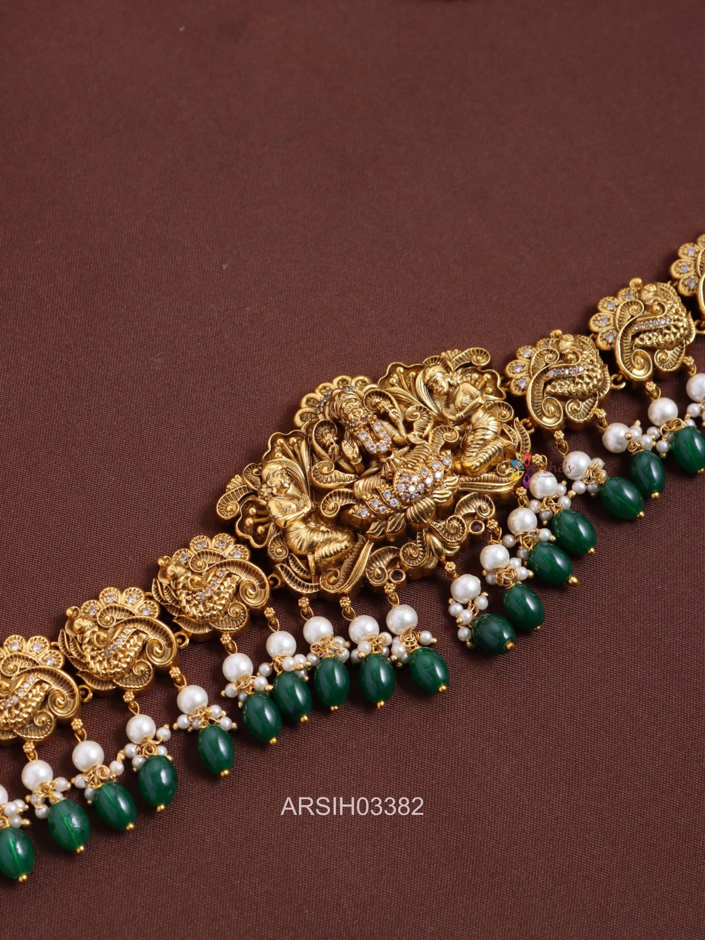 Antique Lakshmi Peacock Chain Hipbelt