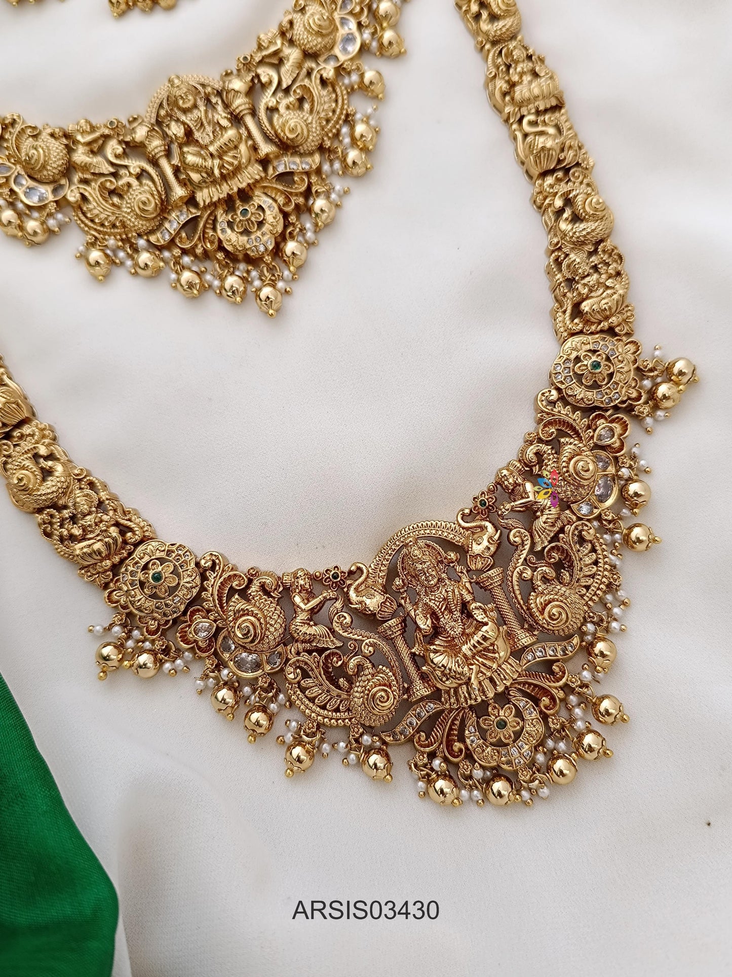 Antique Temple Bridal Jewellery Set