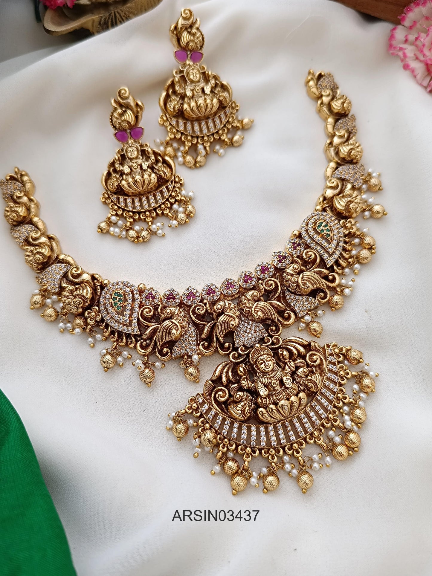 Antique Nakshi Bridal Necklace