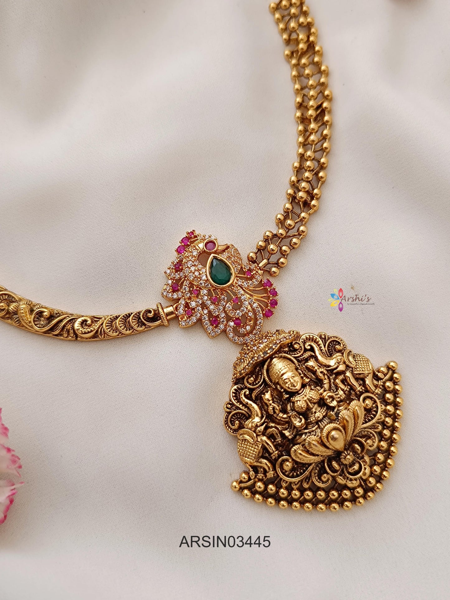 Antique Lakshmi Kante Necklace
