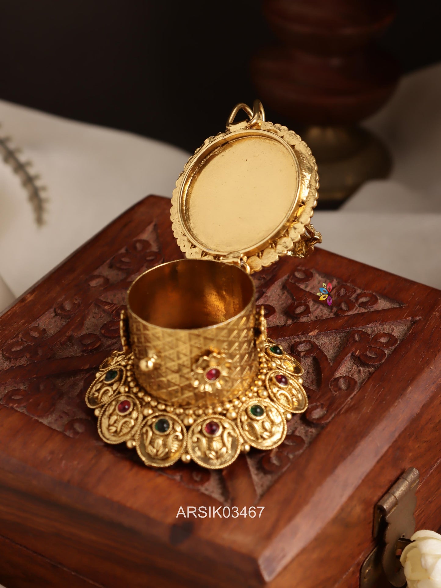 Ganesha Kumkum Box