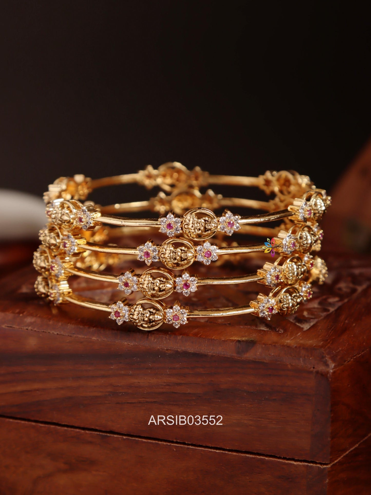 Antique Lakshmi Bangle Set