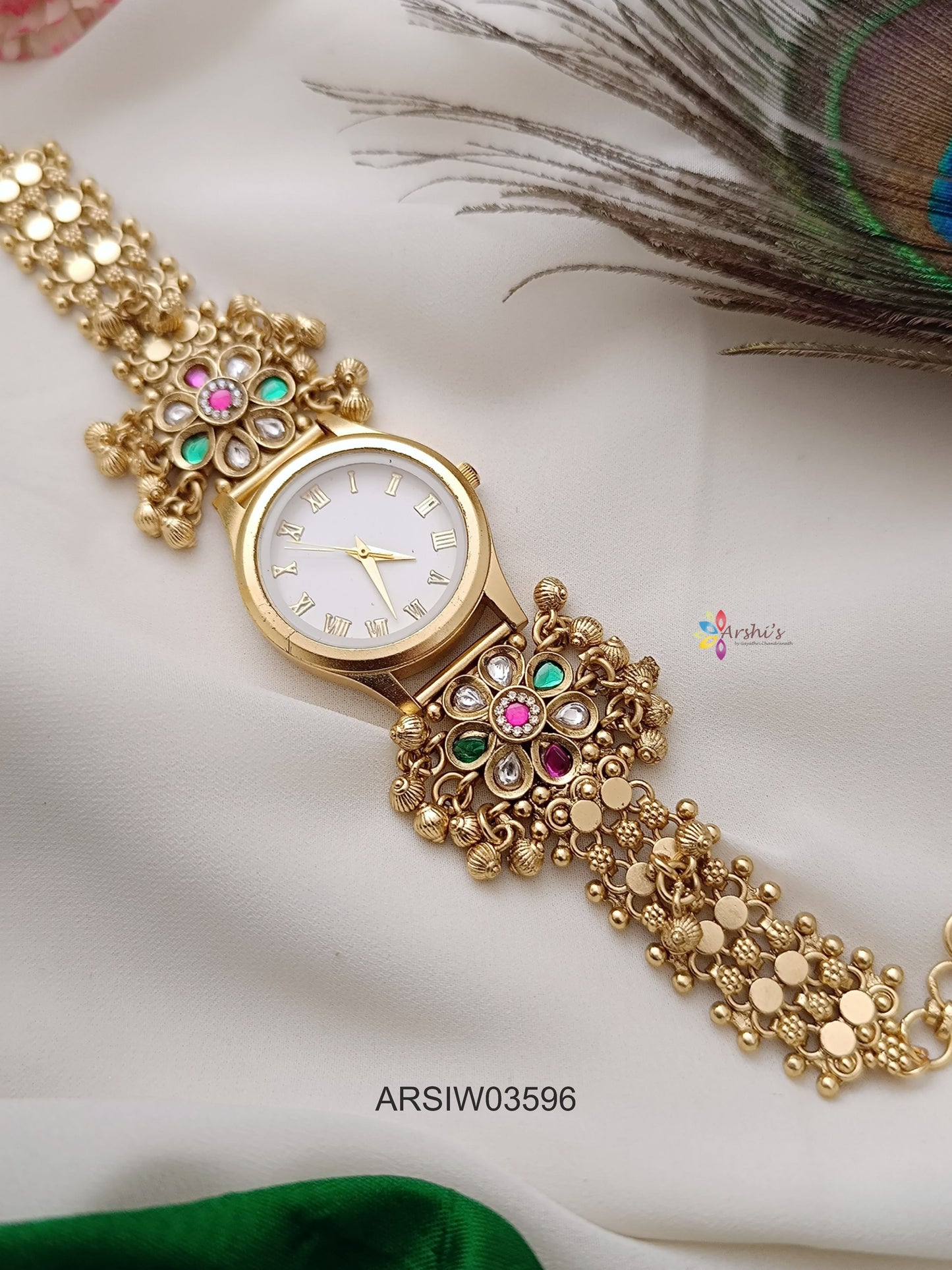 Antique Designer Gold Drop Watch