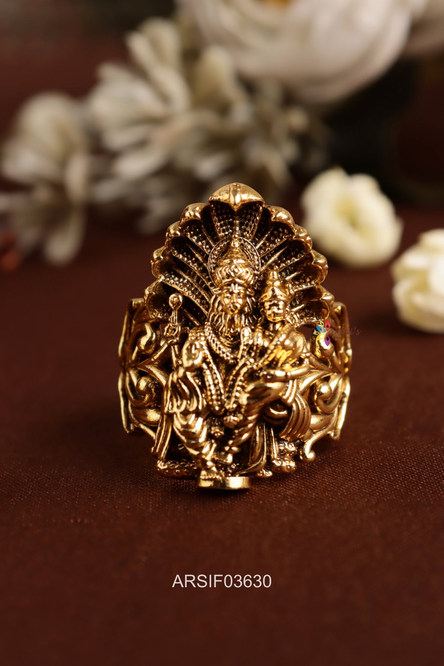 Lakshmi Narashimha Swamy Antique Finger Ring