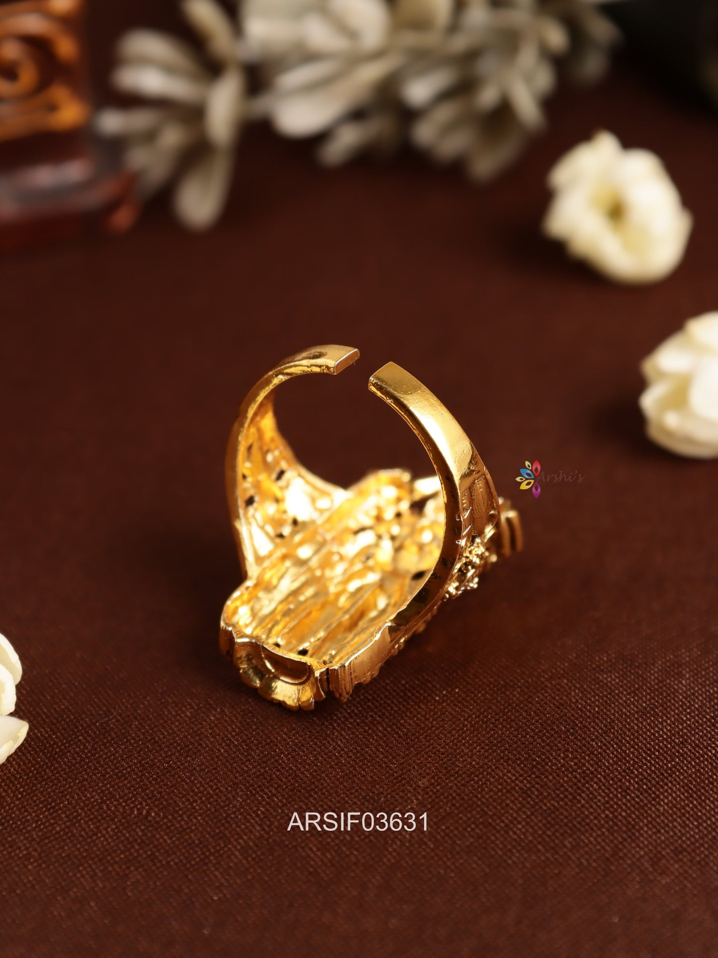 Lord Balaji Antique Finger Ring