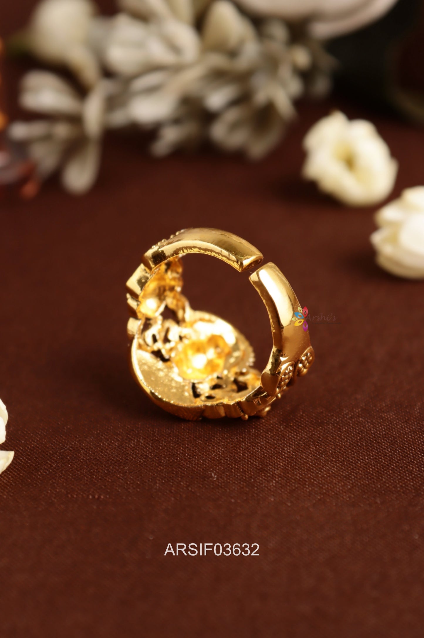 Lord Venkateswara Antique Finger Ring