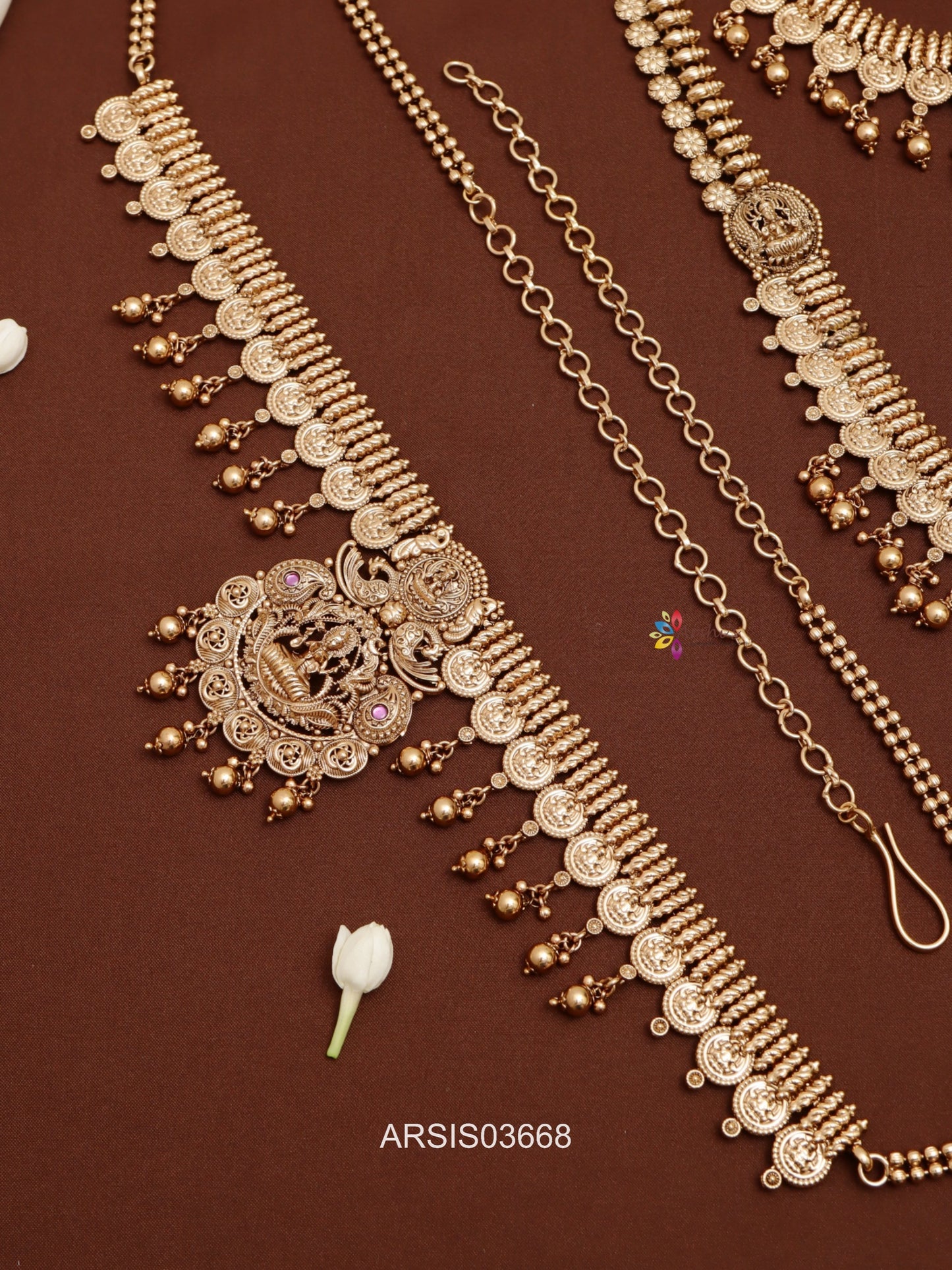 Lakshmi Coin Bridal Jewellery Set