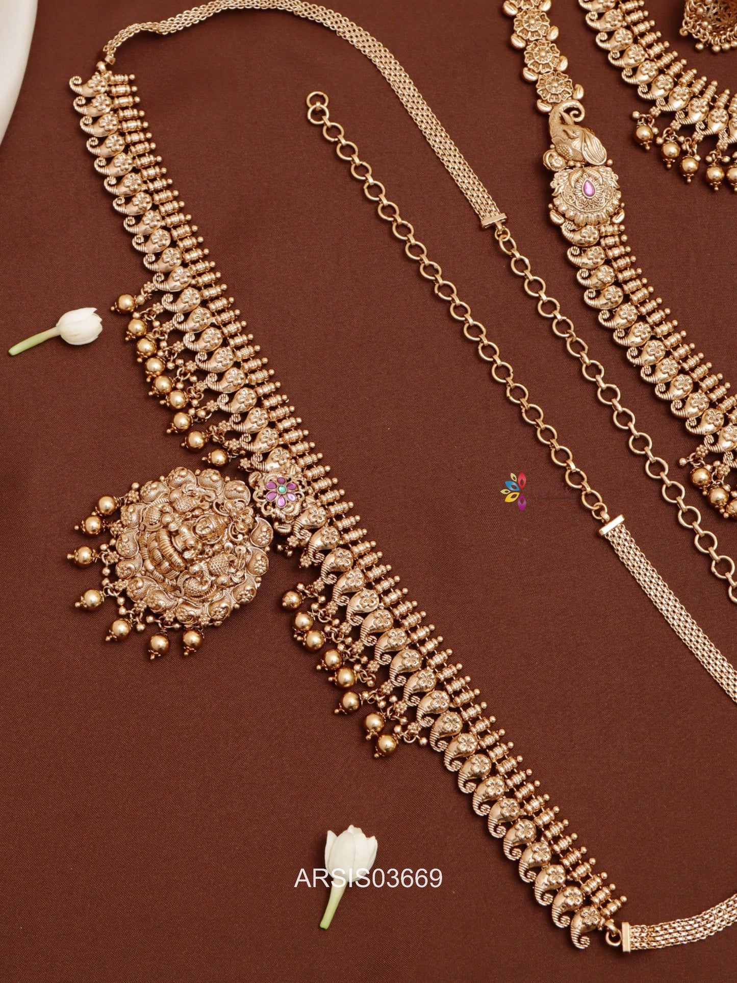 Traditional Mango Bridal Jewellery Set