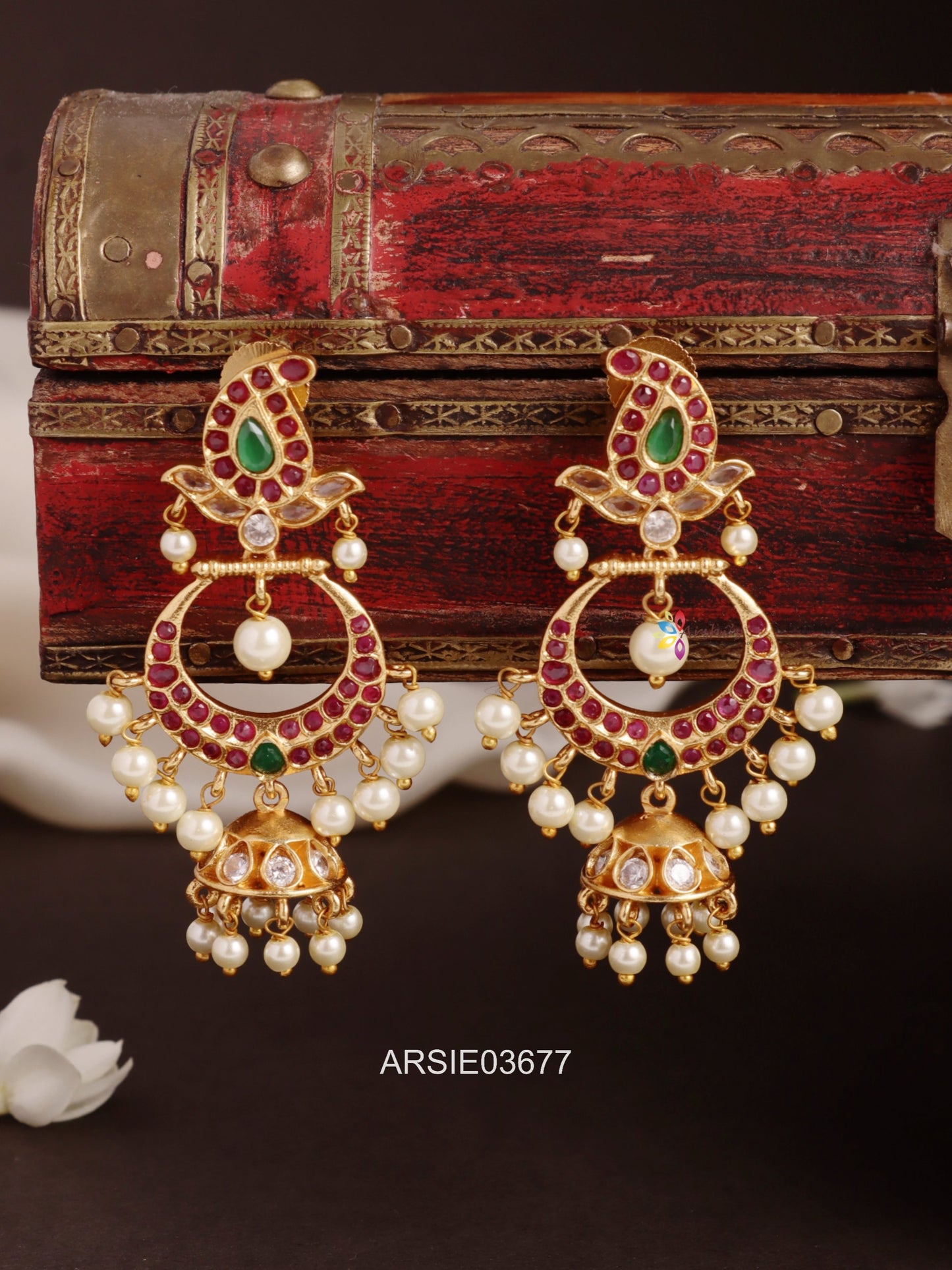 Mango Chandbali Earrings