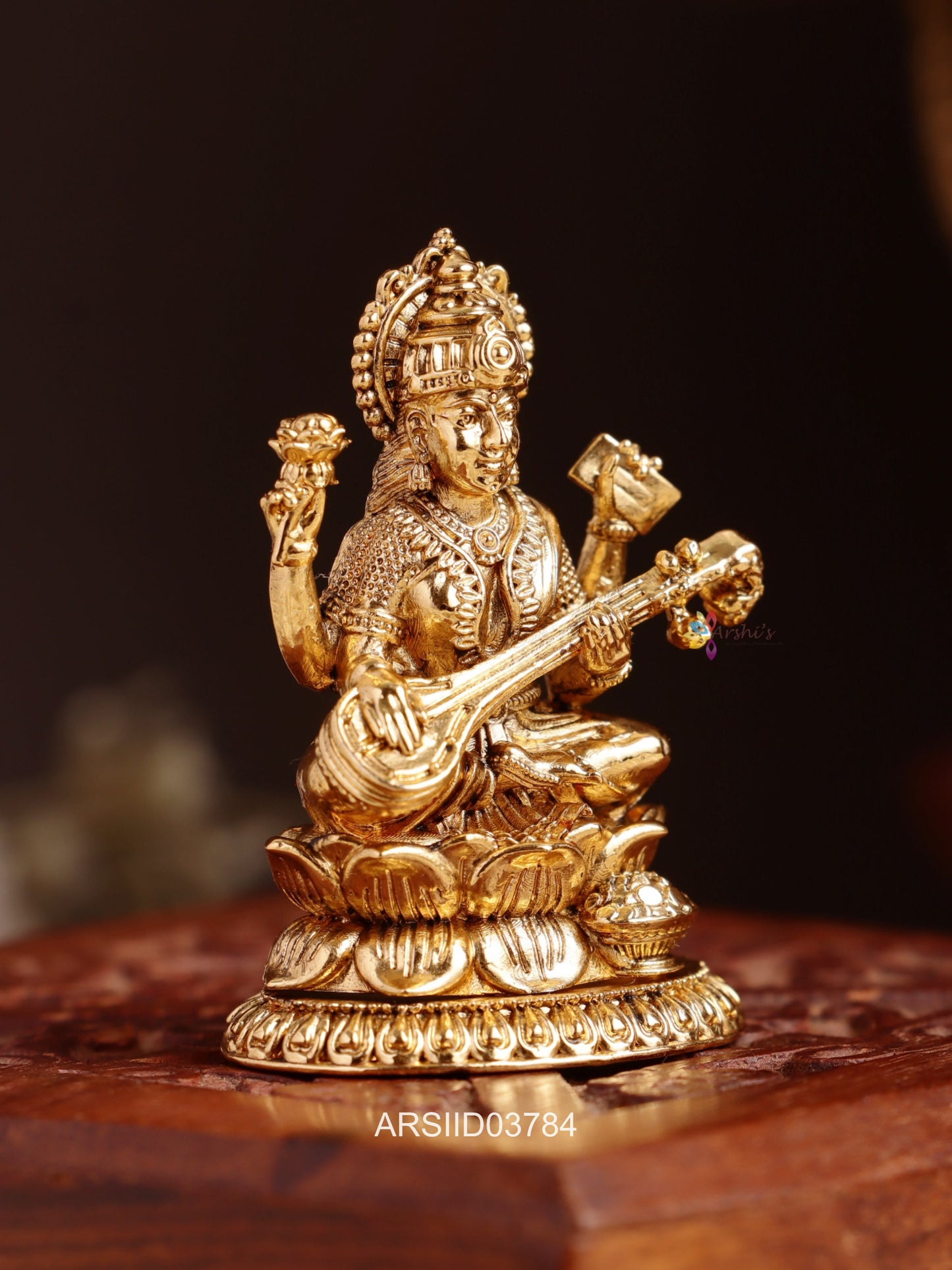 Antique Goddess Saraswathi Idiol