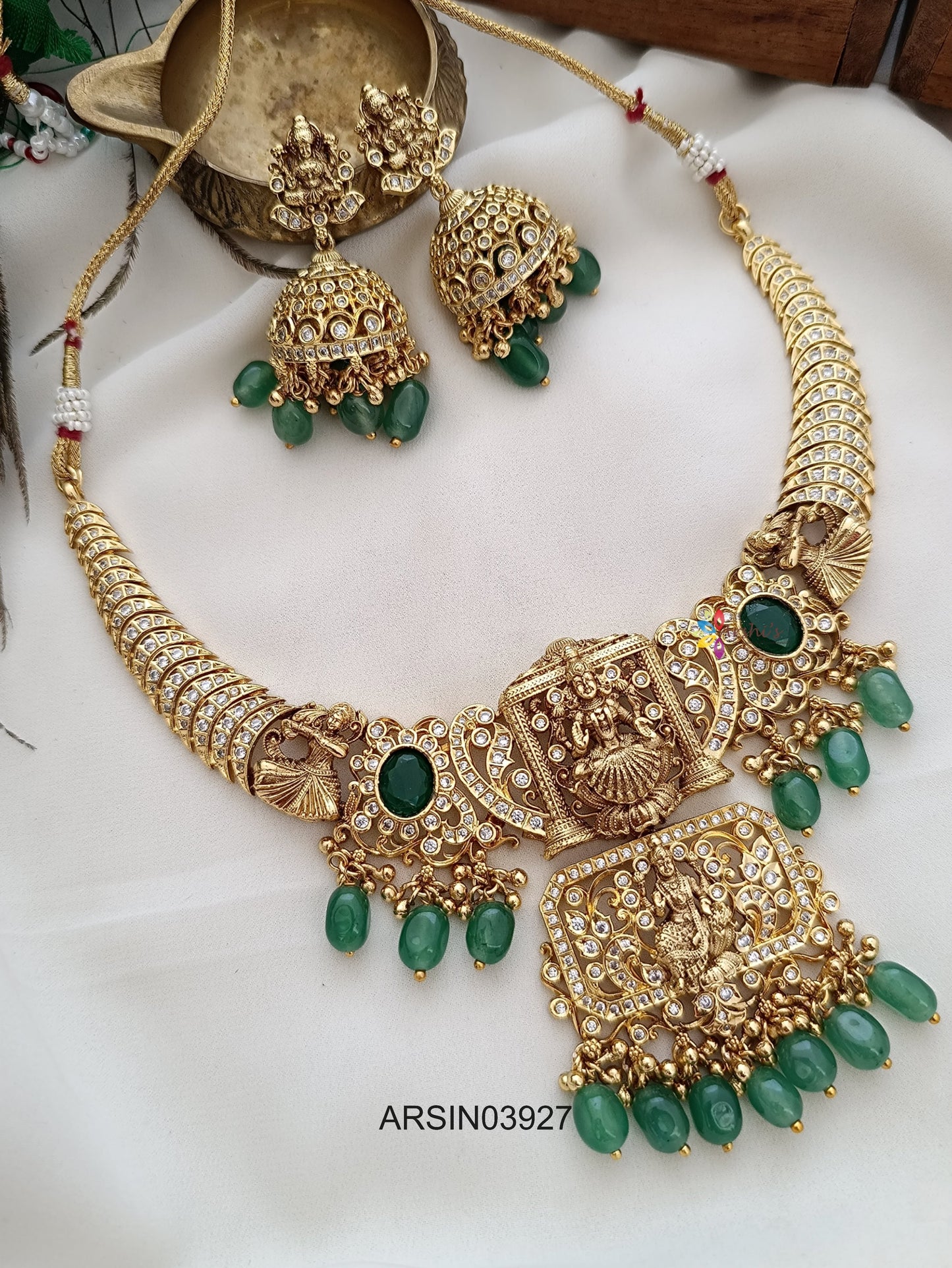 Bridal Stone Kante Necklace