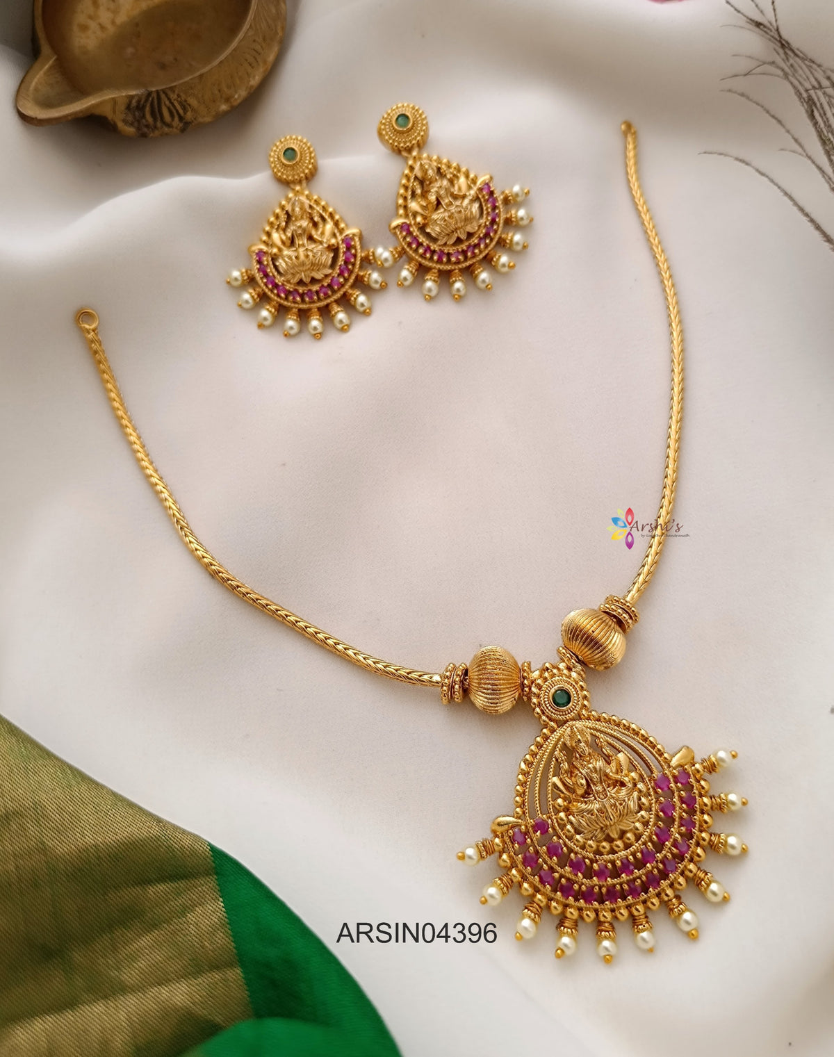 Lakshmi Pendant Necklace
