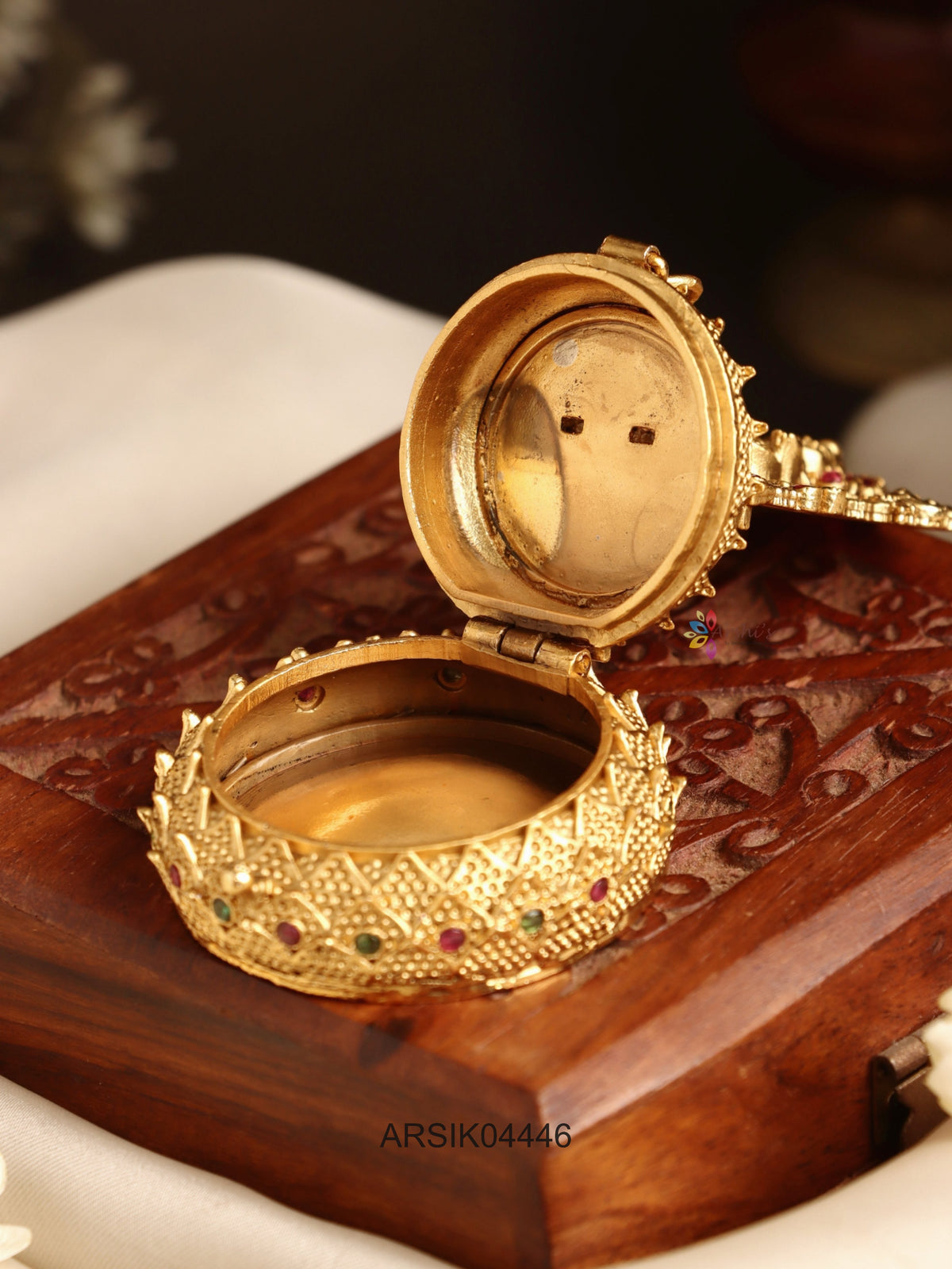 Lakshmi Temple Kumkum Box
