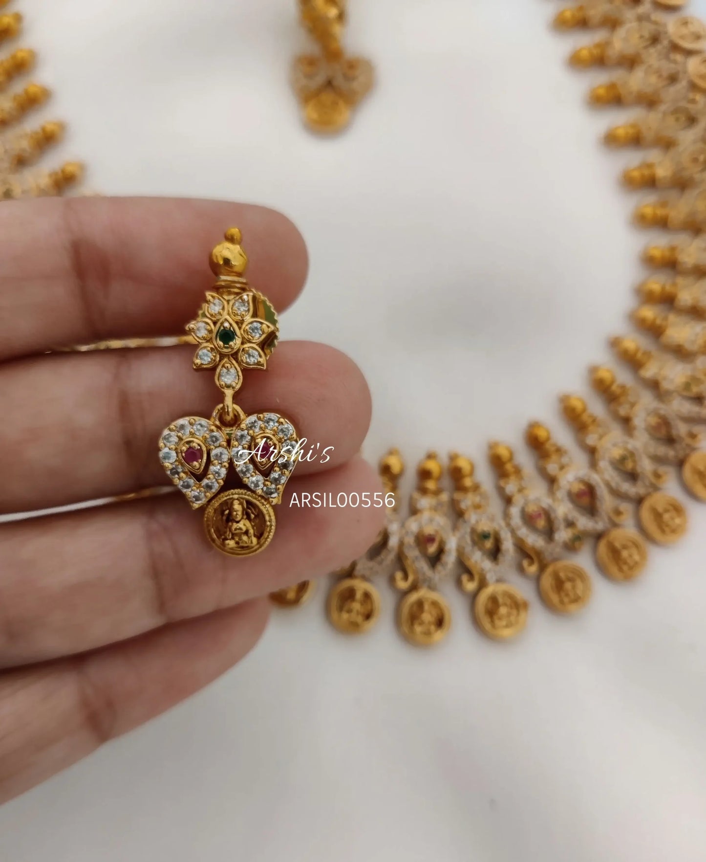 Traditional Lakshmi Mango Design Haram