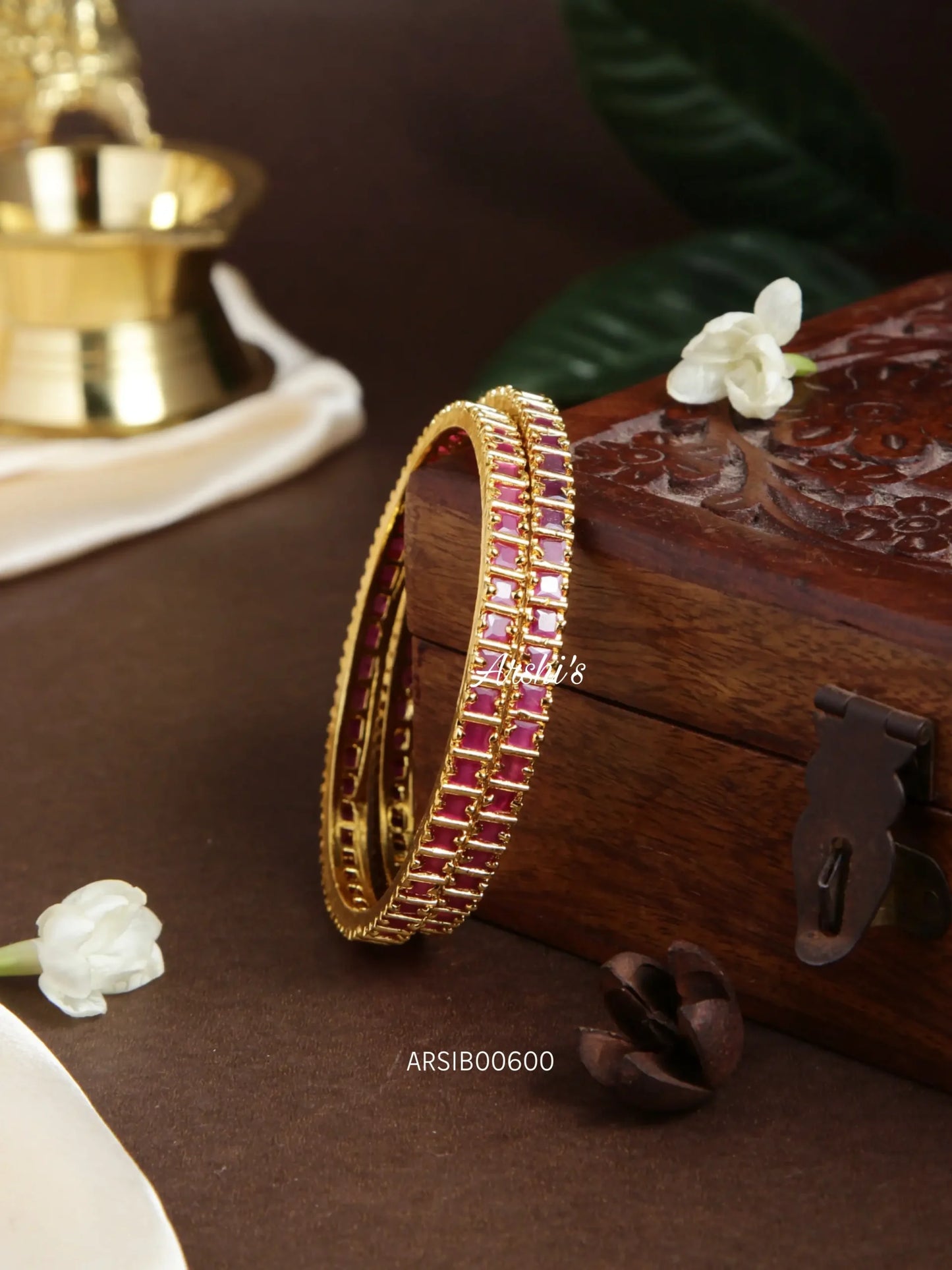 Kemp Stone Set Of Two Bangles