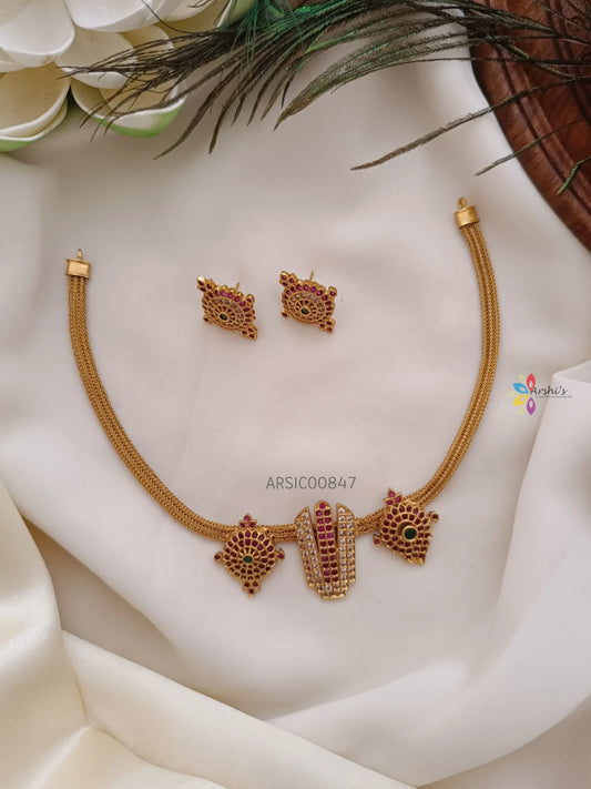 Traditional Venkateswara Design Choker