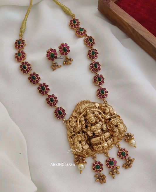 Big Lakshmi Pendant Necklace