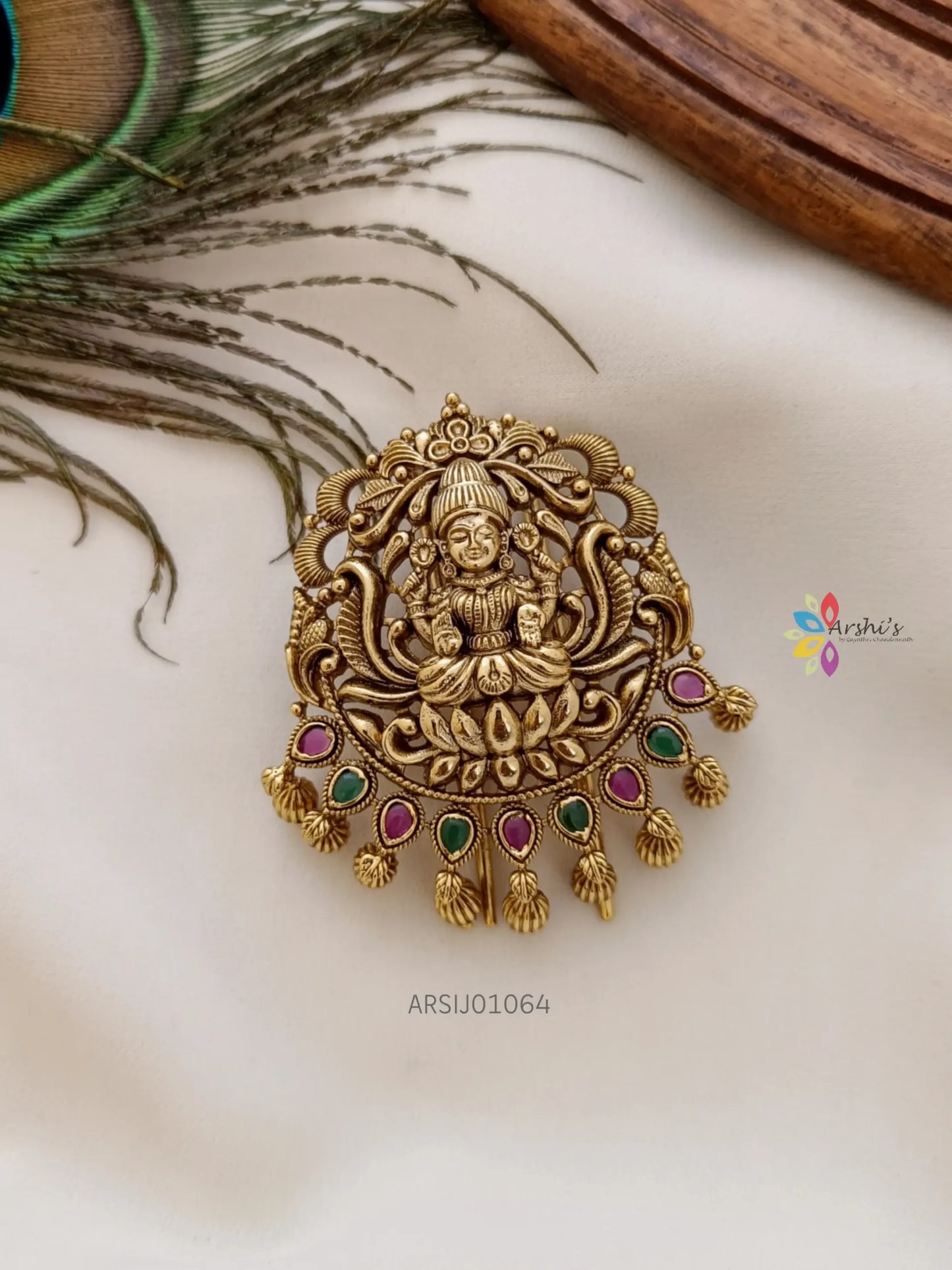 Antique Lakshmi Design Hair Accessorie