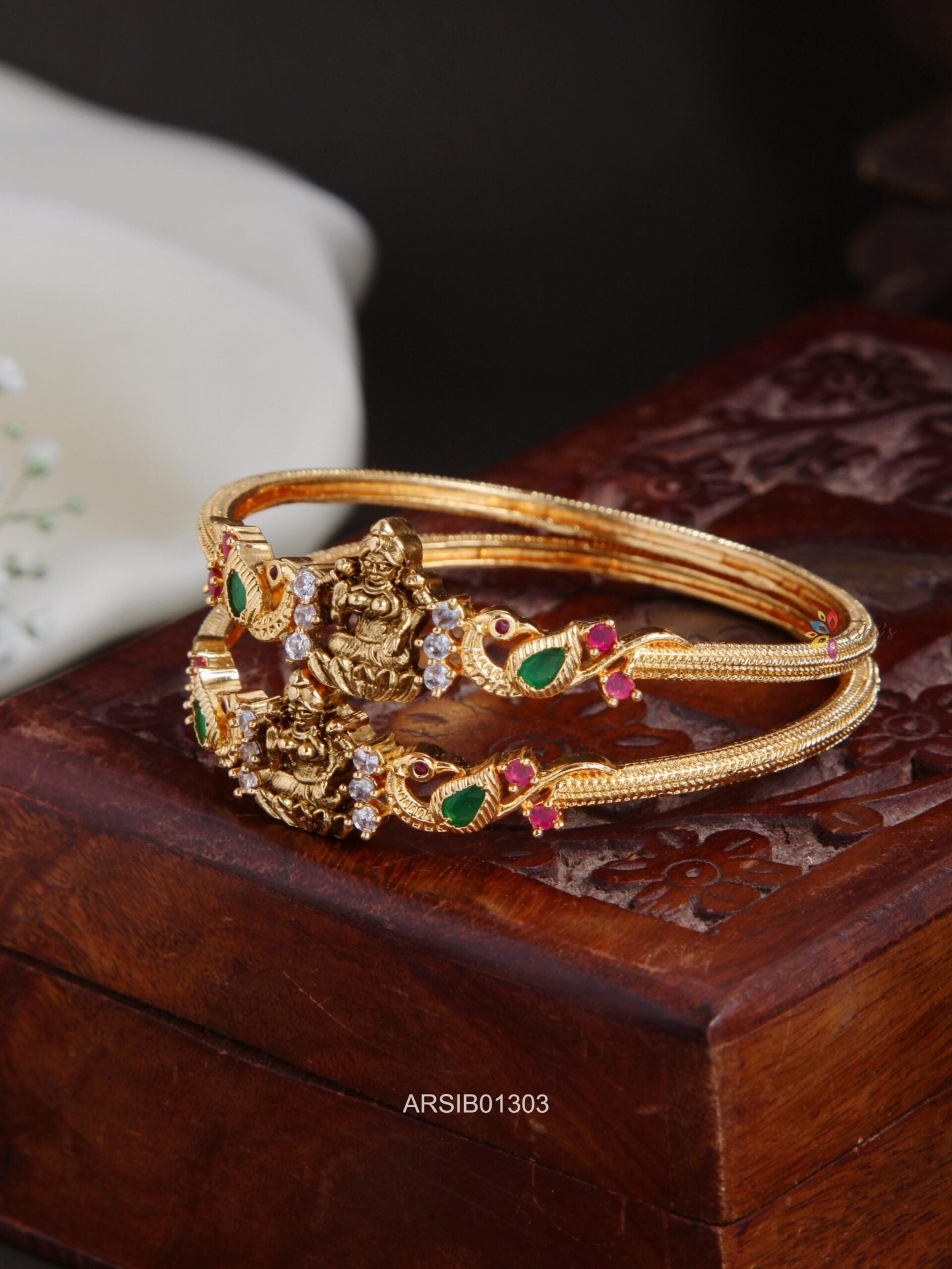 Temple Kada Bangles Temple Kada Bangles – Arshis