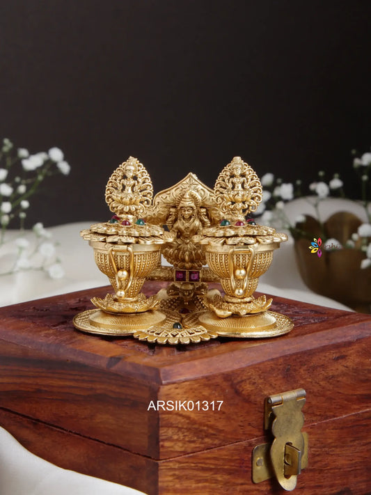 Vintage Temple Kumkum Box