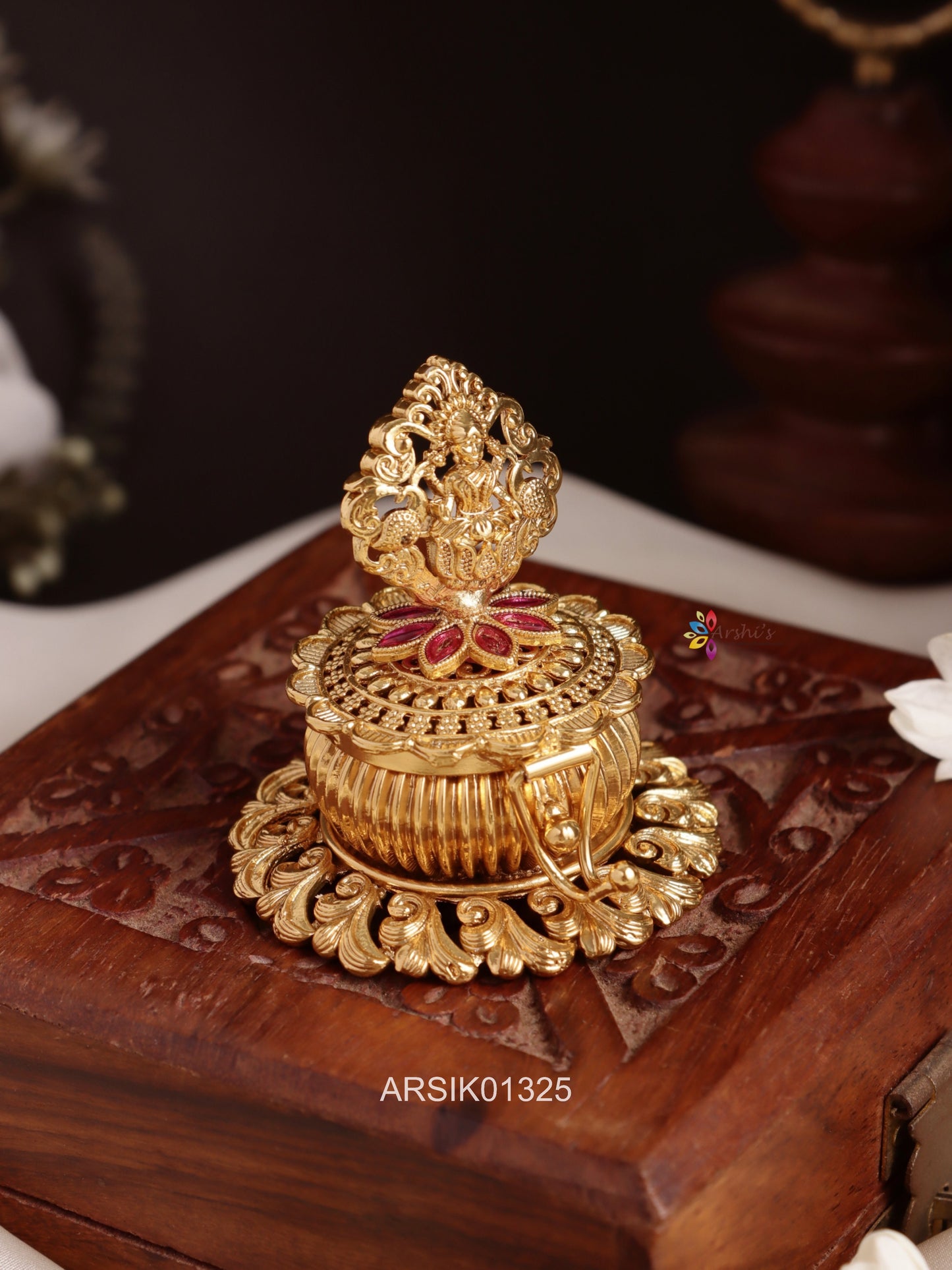Traditional Ethnic Kumkum Box