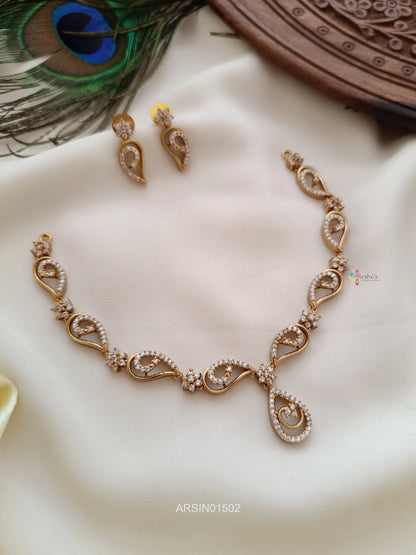 Diamond Alike Neckset