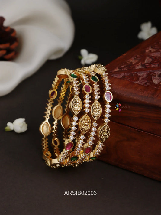 Temple and Stone Bangles