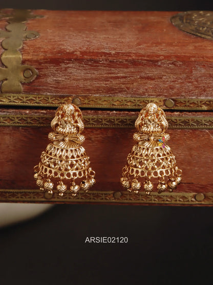 Antique Temple Jhumka