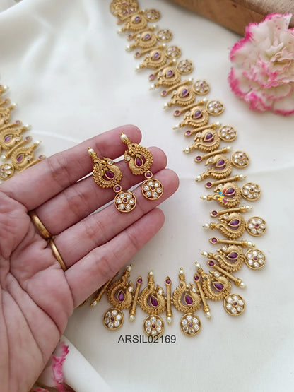 Peacock Design Bottumala Haram