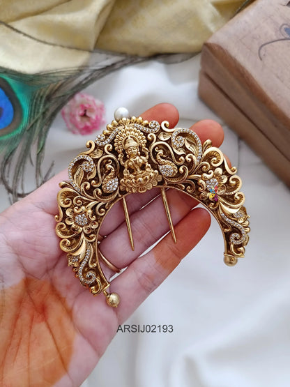 Bridal Temple Hair Brooch