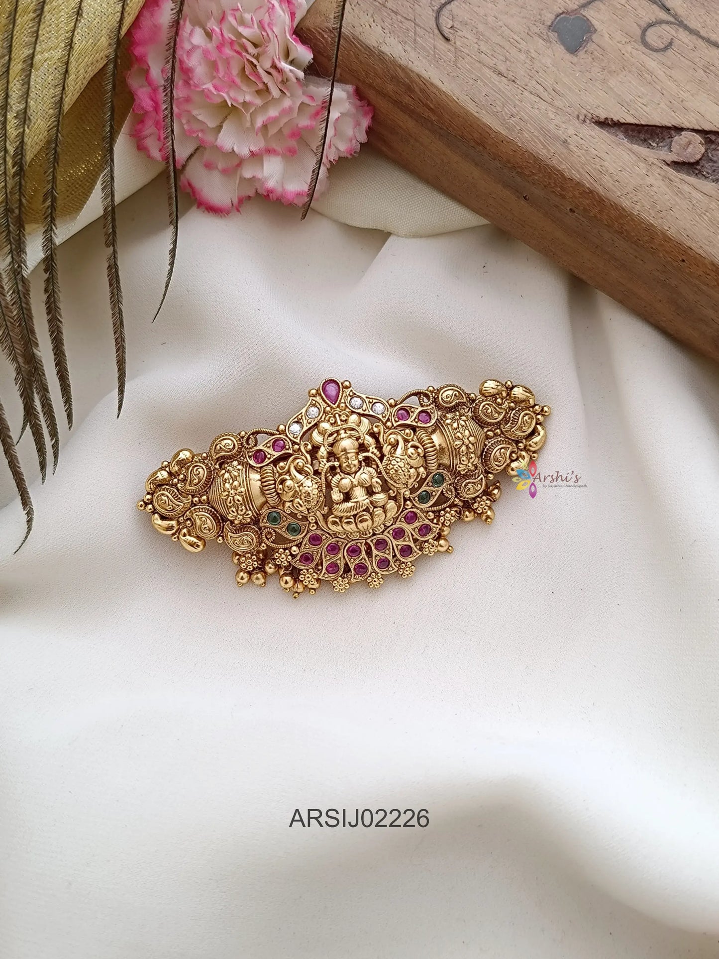 Matte Lakshmi Design Hairclip