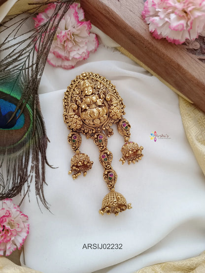Traditional Lakshmi Hairbrooch