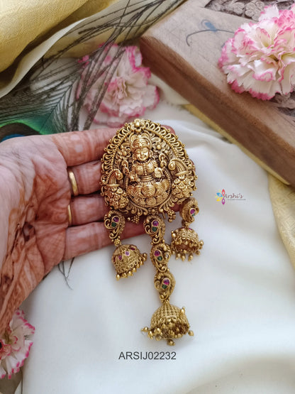 Traditional Lakshmi Hairbrooch