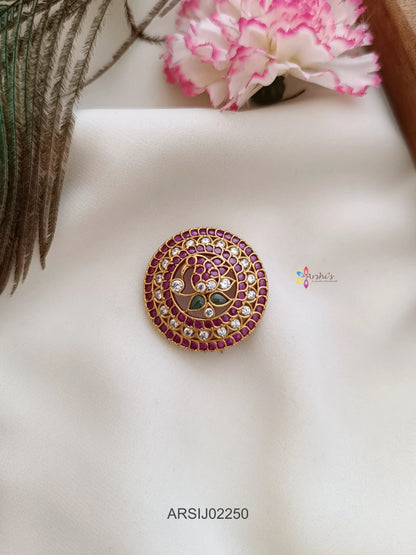 Kemp Stone Hairbrooch