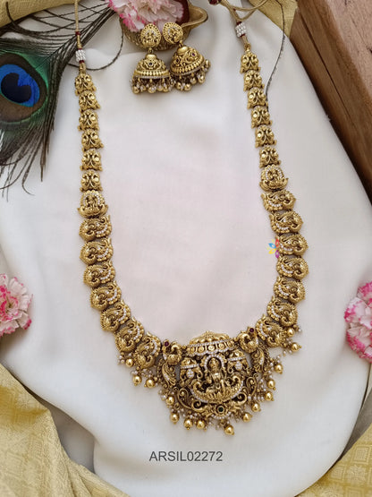 Antique Bridal Gold Bead Drop Haram
