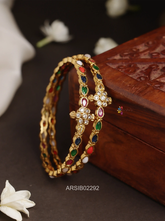 Navarathna Stone Bangles